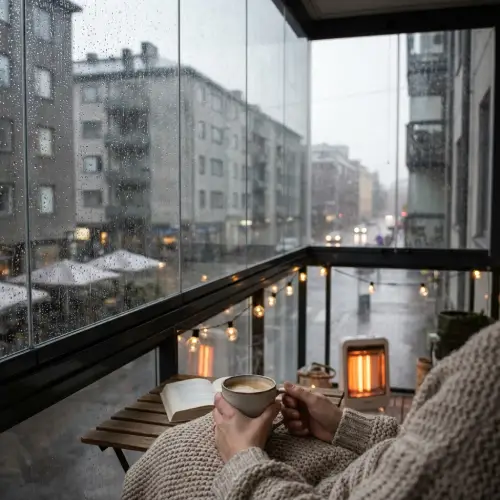 VUETO - Dokonalá ochrana balkóna pred snehovými zrážkami a dažďom